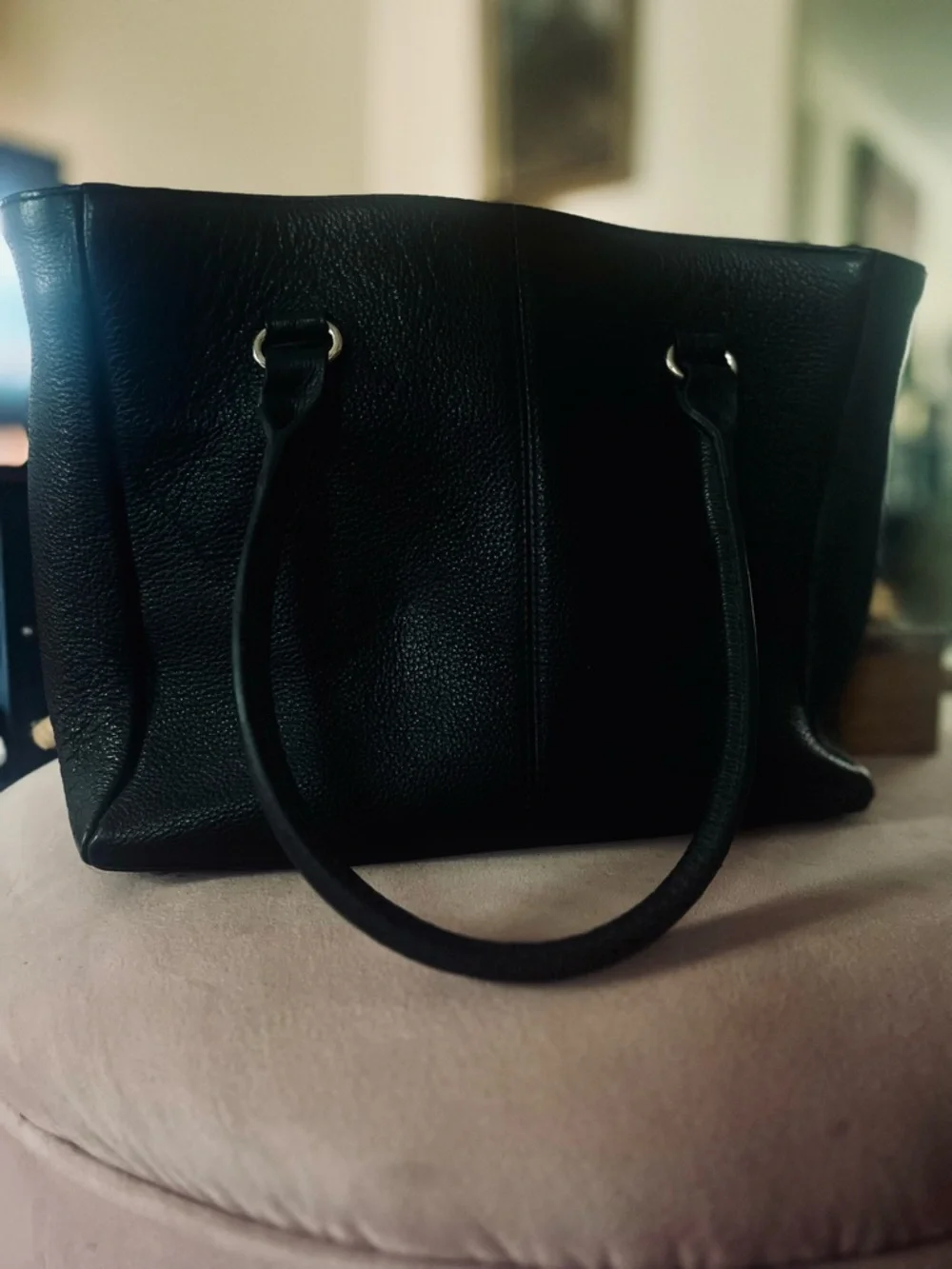 Leather Conceal carry handbag